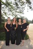 I got this in a small and a medium. Wish there was a size in between. The small was too tight but the medium was a tad too loose. Ended up wearing the medium with some dress tape to keep the straps from falling down. Gorgeous dress! - Kelsie K.