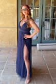 I loved wearing this dress! I didn't want to take it off! It was comfortable and I felt pretty and sexy! So many compliments on it! Loved showing the legs under the tulle skirt, just the right amount. - Tara M.