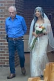 I love all the details. I'm in love with this Sweet And Cute Dress. Thank you, God!!! And Thank you So Much, Lulus!!! Our wedding ceremony was so Simple and the Most Incredible that we've had!!! Ps. Because I'm too short, obviously I wear high high heels - Edna G.