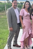 I wore this for a friend's wedding and received tons of compliments. It fits in all the right places, very flattering, and great quality. I especially loved the small little train in the back. - Delicia C.