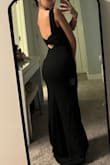 This dress fit so beautifully. Got it for a black tie wedding and it's perfect! Very classy and timeless. Love love love. - Eleny R.