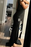 This dress is so beautiful and comfortable; it fits perfectly. I thought it was gonna be too small but no. The material is fantastic since I'm short the dress is too long but I got it fixed. - Yudy A.