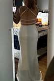 I literally tried on 18 dresses and finally just settled on one due to frustration. I looked on Lulus and ordered 2 dresses just to give it one last shot. The moment I put this dress on I knew it was it!! It fits perfectly, well almost I am not very big in the chest area so it's a little big there but nothing a good seamstress can't fix. I am having an intimate backyard wedding and wanted something simple but sexy and this checks both boxes! I am so glad I took the chance and the best part was it was under $100! - Jenn R.
