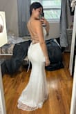 I loved this dress and it fits so good! I ended up with another Lulus dress for my wedding but oh man it was a really hard decision since this dress was really beautiful - Maria A.