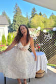The amount of compliments I got on this dress was unreal!!! I felt so beautiful in this! - Lindsey B.
