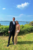 I have never received so many compliments about a dress before. I ordered a small which was kind of snug but I think the perfect fit. I'm flat chested and the dress was great. Was able to be in the dress for 7 hours with no complaints. It looks amazing in pictures, so many people stopped to take a picture of the dress and ask where it was from. I ordered it very last minute and with expedited shipping it came in a day. Wore it to a black tie wedding. - Elizabeth B.