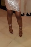 I really loved the shoes . However , I have wide feet so they didn't fit the way I wanted it to fit in the front . They went really well with my outfit and looked the same as the picture . - Taajah-Monae S.
