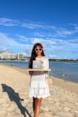This cover-up is thick, which I like if the weather is a bit chilly and can be a beach short dress too. It runs large but still good for me. Material is sturdy. I used it several times for Memorial Day, pool party, and beach days. - Janice S.