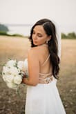 I wore this dress for my elopement, it was gorgeous! It fit like a glove just slightly long on me but nothing a pair of heels couldn't fix.
It was comfortable and I felt beautiful! I love that LuLus has affordable wedding gowns! - Kimberly L.