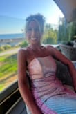 Was nervous about ordering as I'm in the UK and sending it back didn't seem to be an option going off other reviews, BUT I was really happy with the dress! I'm usually a UK size 8 so ordered a small and it fit beautifully. I felt lovely in it and my husband loved it too - always a plus! Very similar to photos on the website, if you're umming and ahhing, I'd just go for it! You won't be disappointed! - Sian R.
