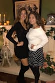 Love these boots! To keep them from falling, i wear boot socks under them! They are so comfy and the material is awesome. They look great! - Rachel D.