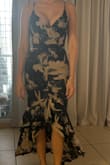 The design of the suit is perfect, but the stitching is right in the front, making the floral pattern look imperfect. I decided to return it because it doesn't look good; it is different from the floral pattern shown in the promotion. - MARIEL D.