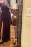 Fabric is very wrinkled and has some defects that show, although the fit is nice I'm returning - Dalia M.