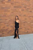 This dress was so comfortable and easy to wear. Most dresses I feel like I have to adjust. My only complaint was the length, it was a little long but still very functional. I gained a few pounds before wedding but my normal weight is around 132- 135lbs. - Jessica S.