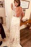 This jumpsuit is very comfortable and beautiful! I had compliments ALL night! A lot of people thought it was a wedding dress! More colors please! - Regina H.