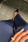 The material was different than I had expected but it turned out great. Love the fit, the length, the colour, the feel, everything! - Drecina F.