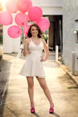 I absolutely loved this dress!! I ordered it for my senior pics & could not have been happier! it fits perfectly and looks amazing on! super happy with my purchase - Anna L.
