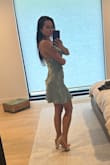 The dress looks and feels amazing. You can dress up or dress down, you can even wear with sports shoes. However, in the back, there is some defect, seems like the zipper sticking out. I put it in the pictures, visible from the side view. If not for that, it's five stars. - Ruta S.
