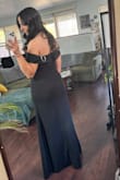 Beautiful dress! Fabric is really nice and very well-made. Go a size up if your chest is a little big because the zipper will be hard to zip up around the rib area. - Christina S.