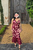 This dress was perfect! It was elegant and beautiful. I got many compliments throughout the night. I got a medium, it fit well not too tight or loose. The bust I adjusted with the adjustable straps and then it fit well on the breast area. Overall 10 out of 10 & I hope to wear it again in the future. - Idelkis T.