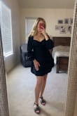 Was shopping around for a dress to wear for an engagement shoot, got this one and stopped searching after that! Its so tough for me to find flattering dresses, especially online, and I loved the fit so much I got a second one in black. 5'3, 135lbs, 32DD. Normally I wear a medium but it was sold out so I got the small and it was perfect!! - Sylke L.
