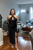 I felt like this dress was made for me. I usually have a hard time finding dresses that I feel good in. This dress accentuated my curves in the right places. I used Boombas to help hold my chest up and I didn't have to adjust the dress at all all night even dancing. - Brianna C.