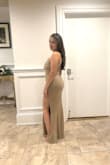 I purchased this dress along with another as options for a black tie event. I didn't want to wear a bright color or black and was looking for something comfortable and unrestricted. This was the perfect find. Highly recommend you wear with boob tape as the back is low and hard to find a bra to use with the dress. My husband is still recovering from this dress and also gives it a 10/10. Thanks Lulus! - Tatiana G.