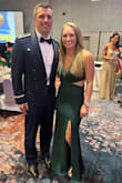 Loved this dress! Gorgeous color. Comfortable fit. I wore it for a military ball and it was perfect. Loved the open back. Would definitely recommend! - Nicole K.