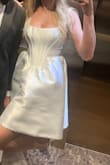 I wore this stunning dress for the dance party at my wedding and I got so many compliments! I had to get it slightly altered at the waist because it was a bit loose and I wanted that snatched corset look. Highly recommend!! - Michelle S.