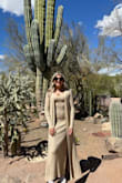 This set was cute but keep in mind:
It's long! I'm only 5'1 and the dress/cardigan was down to my ankles. Also, fits very tight! I just wish it fit a little looser and didn't hug my body so much. - Lauren C.