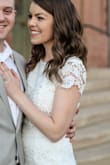 I originally purchased this for an engagement party, ended up being my wedding dress when we got married at the courthouse. I absolutely loved it, it was perfect. - Katy M.