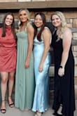 Absolutely loved this dress. It was delivered quickly and in great condition. I just needed to steam it prior to the wedding. I felt so beautiful and elegant. The best part was that I was comfortable. The straps were challenging to tie by myself, but other than that, I am in love with this dress. - Tesse T.