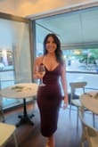 Comfortable, danced all night. Low cut so I couldn't wear a bra but body tape worked perfect. I was jumping around in it and dancing and nothing moved. Got so many compliments on this dress. - Dalita K.