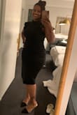 Wore with my Lulus bodycon dress to a wedding. They were comfortable because of the short heel but a little tight for me in the toe. I wear 8.5 but ordered a 9. Were still comfortable enough to stand and walk in. - Tynisha M.