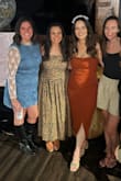 Beautiful color for my Fall birthday party. I love the halter top on this dress. Fit true to size. Loved the ruching on the waist area. - Courtney J.
