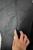 My dress came ripped/torn at the seam right below the zipper.  The material otherwise feels nice and it's stretchy. - Sakiroh T.