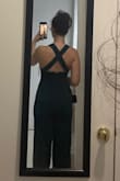So I bought this for my boyfriend's friend's wedding and it hugs me in the right places, but it is so long. This was made for tall people so remember that you're going to have to cut it when you buy it if you're around my height. I would like a "short" option for these types of clothes so that there isn't a risk of messing up the clothing when adjusting it. Overall pretty good tho. - Naomi Z.