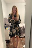 I wore this to a workday celebration and got so many compliments. I even got texts from across the room telling me how cute my dress was. Fit beautifully. Not too short, not too long. Love the long sleeves. - Robin B.