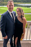 I loved this dress and I keep getting compliments on how great I looked in it. Everything was perfect about this dress! It stretches and is slit perfectly - Cortney G.