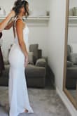 I purchased this dress for my elopement in the forest, and it was perfect! Fit like a glove, and the material was great quality! - Holly R.