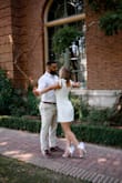 I wore these for about an hour for my engagement photoshoot and I could not imagine wearing them any longer. I would recommend them only if you're wearing for a short amount of time or not doing a lot of walking. I did get so many compliments on them though! - Heather C.