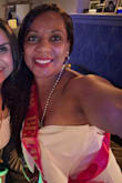 This ivory romper was the ideal attire for my friend's bachelorette party. The theme was light cream/white glam and everyone wore similar styles and looked coordinated. This romper looked formal and fun. The sweetheart top stayed in place and the elastic back stayed in place the entire night. I have no regrets in this purchase. I love it!! - Andrea R.