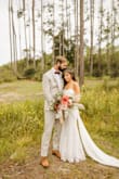This dress was stunning!!!!!!! Fit like a glove and only needed to take up the length. 11/10 would order again. Sooo comfortable I danced the whole night away. I could sit, bend, pick up my child & it was still so comfortable. - Brooke O.