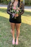 Dress was stunning! Unique and my daughter had many compliments on it. Well made! Thank you! - Jaime R.