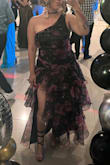 This dress has a "simple" yet "extravagant" look to it, I really enjoyed how fun it was wearing it from the fluff/flow of the bottom and he slit on the leg. I received so many compliments! I am on the wider side, So I enjoyed how this dress snatched my waist and "hid" my bigger features. Highly recommend! - Alejandra O.