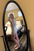 This looks even better with some heeled boots, but wow, my family made me feel so pretty when I tried this on for them. It's very cozy and I don't have to wear a bra with it which makes it even more comfortable and easy to wear. - Jamie W.