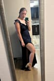 I wore this dress to a wedding at a plantation in Charleston, SC and it fit the vibe perfectly. I got lots of compliments- especially about the elegance!! It's just a very timeless, classy style. 

This was my first *nice* clothing purchase since having a baby a little over a year ago, so I was a little nervous as I don't totally know the body I now have. This dress allowed for room in all the right places and the adjustable tie in the back was very helpful. I am truly in between sizes on my measurements, so I sized up for extra comfort. I probably could have gone with a medium as my chest is a bit smaller now as I am no longer nursing, but I definitely did not feel like the Large was too big. My only complaint is the length- I'm not huge on wearing heels but I did find a pair I loved and it helped with the length, but if I had had more time I would have had it altered. 

Overall, extremely happy with my choice! - Kate C.