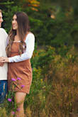 I got engaged in this dress!! It's the perfect fall outfit! Material is good quality and fits like a glove. True to size. Lulus never misses. Can't recommend this more. - Erin C.