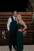 I loved the fit of this dress. I usually get a size small but wanted a more tighter fit so I got an XS and so happy I did! The slit in the dress was perfect for dancing. - Haley H.