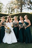 I bought this dress to see the quality and feel so I could use it for my bridesmaid's dresses. And I'm so glad I did, the dress is so lovely and looks great. YAAAY I'm so happy!! I will be ordering more for all my girls.
UPDATE!!
Bought all 6 of my bridesmaids these dresses and they looked and felt gorgeous :)
So happy with the colour, quality and overall look on each of them. Thank you! - Kelly H.